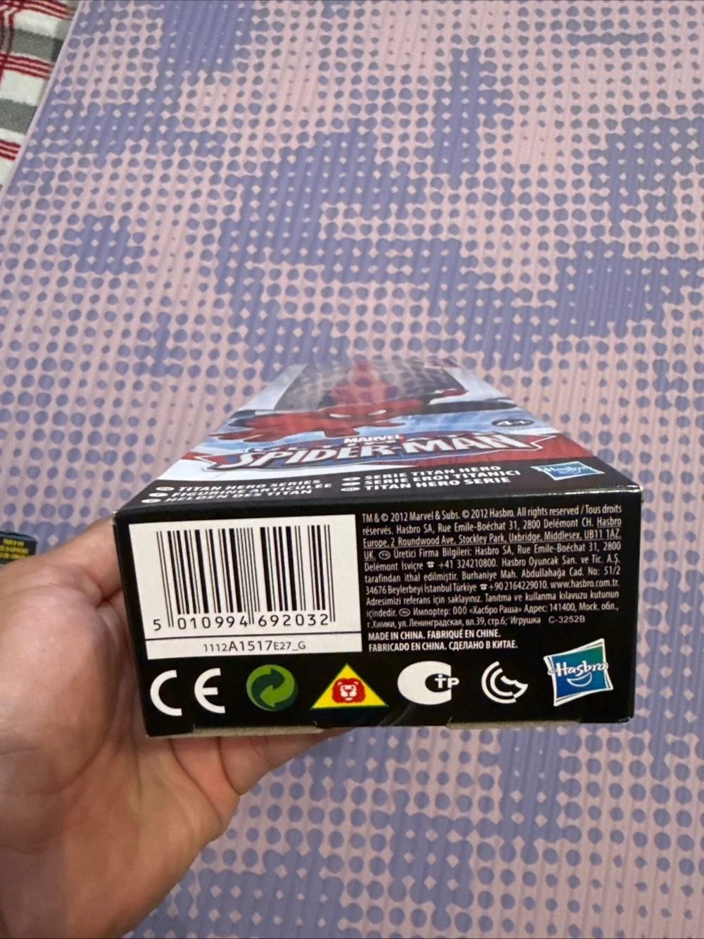 Marvel Spider-Man Action Figure in Red and Blue
